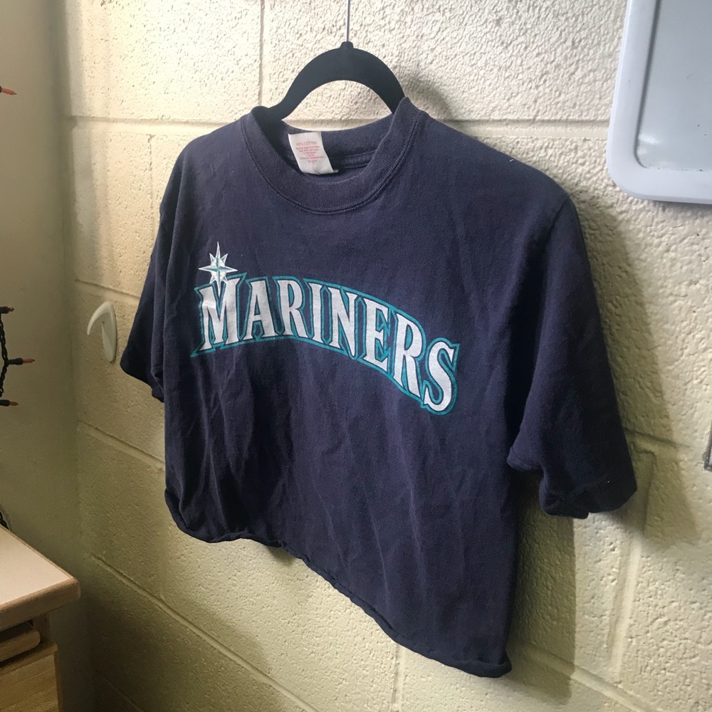 Vintage Mariners cropped shirt